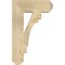Ekena Millwork Merced Craftsman Rough Sawn Bracket, Douglas Fir, 4"W x 14"D x 22"H BKT04X14X22MRC04RDF - alternate 4